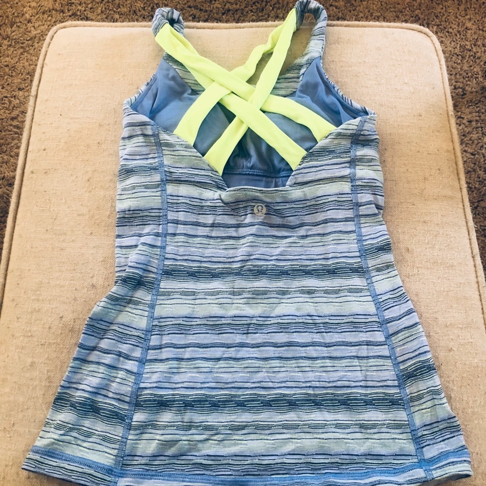 Lulu Lemon Workout Tank with Built in Sports Bra